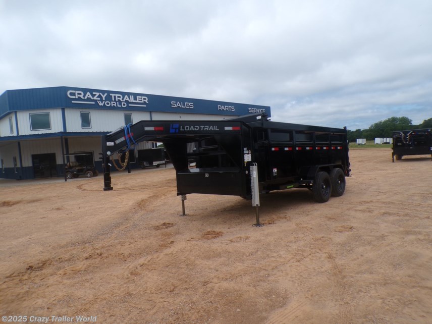 New 2025 Load Trail DG 83X14X4 Telescopic Gooseneck Dump Trailer 7GA 16K available in Whitesboro, Texas