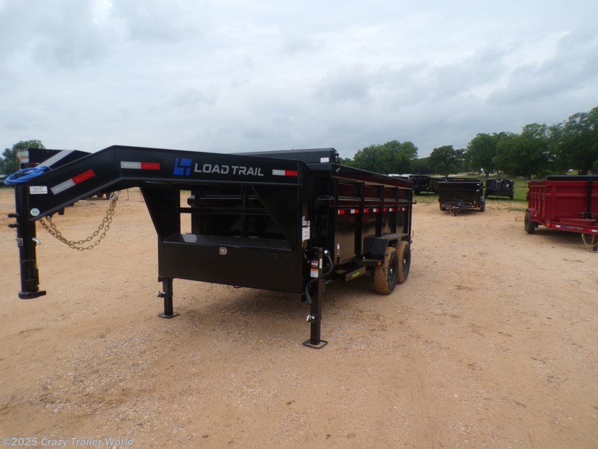 New 2025 Load Trail DG 83X14X4 Telescopic Gooseneck Dump Trailer 7GA 14K available in Whitesboro, Texas