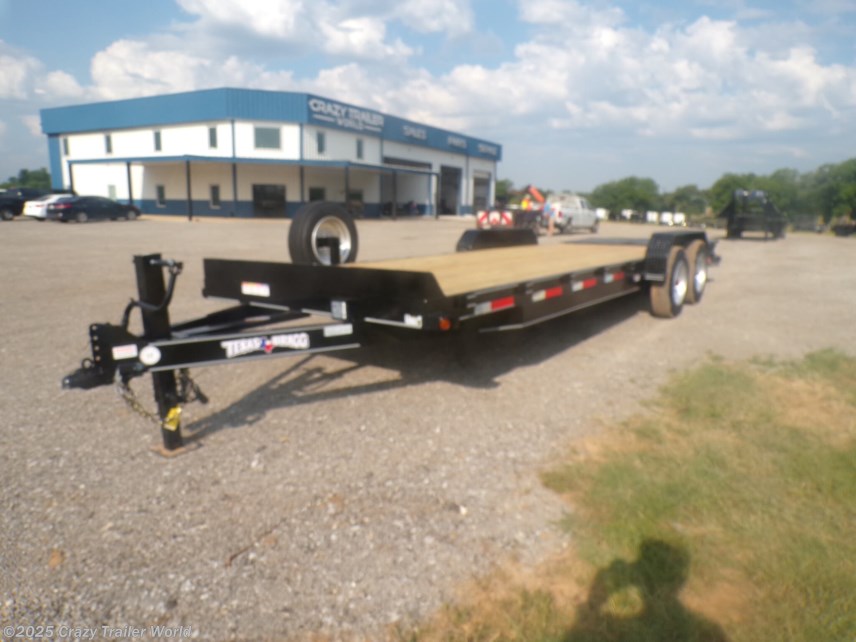 New 2025 Texas Bragg 83X24 Flatbed Equipment Trailer 16K LB GVWR available in Whitesboro, Texas