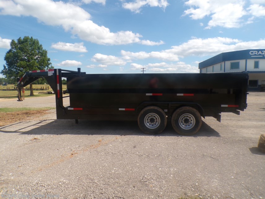 New 2025 Texas Pride 7X16X3 Gooseneck Dump Trailer 16K LB GVWR available in Whitesboro, Texas