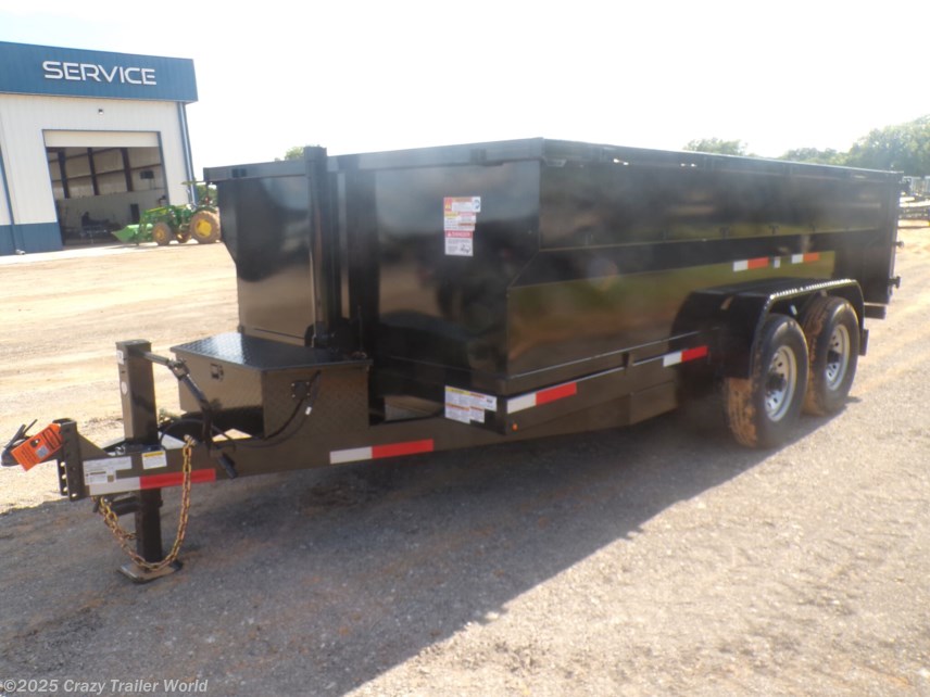 New 2025 Texas Pride 7X14X3 Telescopic Dump Trailer 16K LB W/ Upgrades available in Whitesboro, Texas