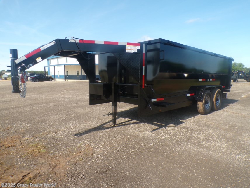 New 2025 Texas Pride 7X16X4 Gooseneck Dump Trailer 16K LB GVWR available in Whitesboro, Texas