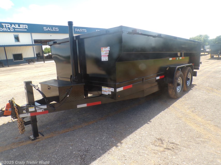 New 2025 Texas Pride 7X16X3 Telescopic Dump Trailer 16K LB W/ Upgrades available in Whitesboro, Texas
