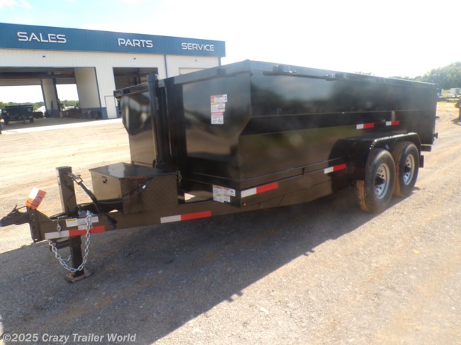 2025 Texas Pride 7X14X3 Telescopic Dump Trailer 16K LB W/ Upgrades