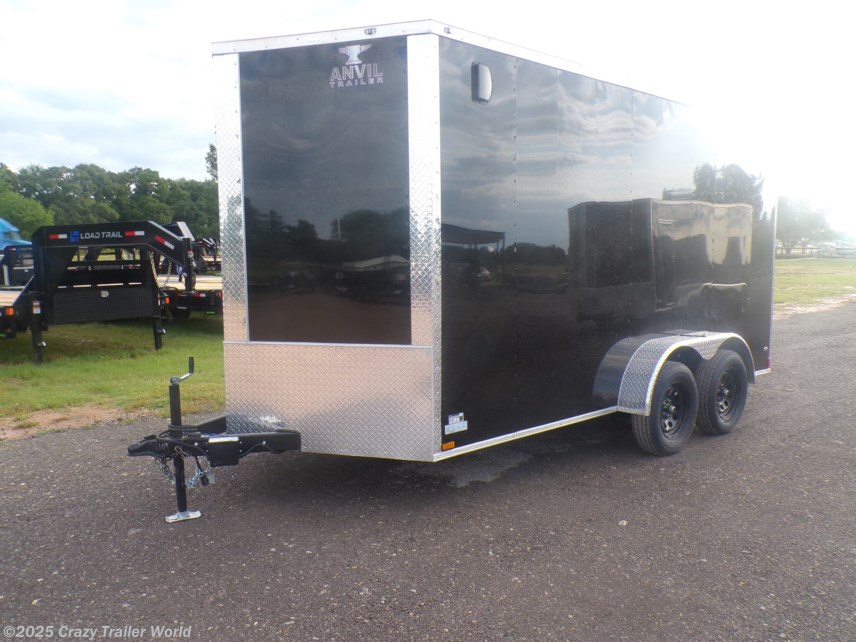 New 2025 Anvil 7x14 TA Enclosed Cargo Trailer 7K GVWR available in Whitesboro, Texas
