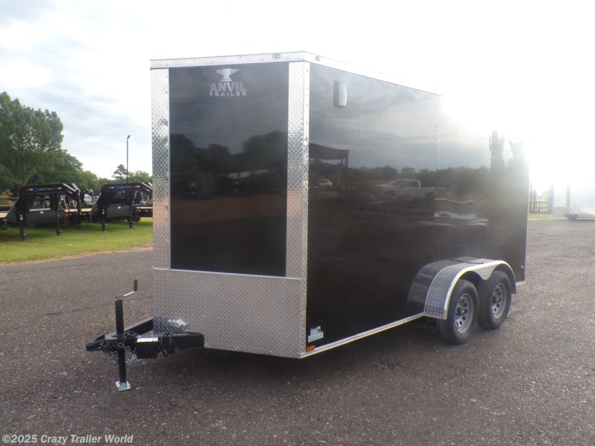 New 2025 Anvil 7x14 TA Enclosed Cargo Trailer 7K GVWR available in Whitesboro, Texas