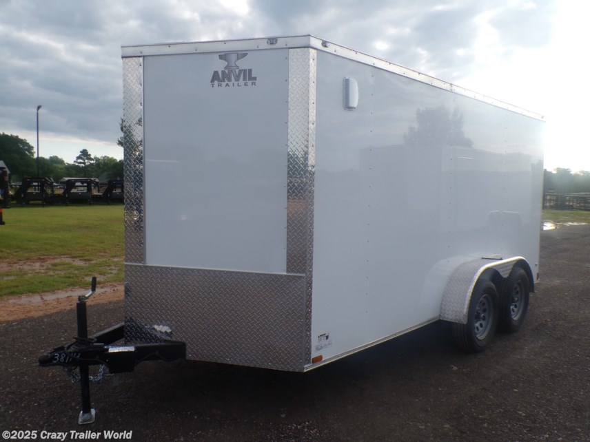New 2025 Anvil 7x14 TA Enclosed Cargo Trailer 7K GVWR available in Whitesboro, Texas