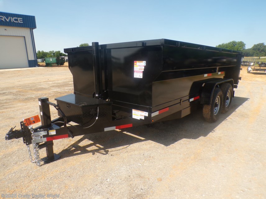 New 2025 Texas Pride 7X14X3 Telescopic Dump Trailer 16K LB W/ Upgrades available in Whitesboro, Texas