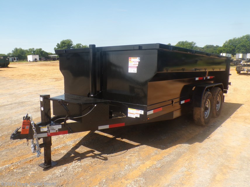 New 2025 Texas Pride 7X14X3 Telescopic Dump Trailer 16K LB W/ Upgrades available in Whitesboro, Texas
