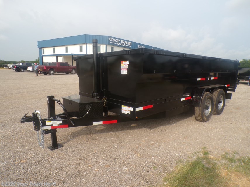 New 2025 Texas Pride 7X16X3 Telescopic Dump Trailer 16K LB W/ Upgrades available in Whitesboro, Texas