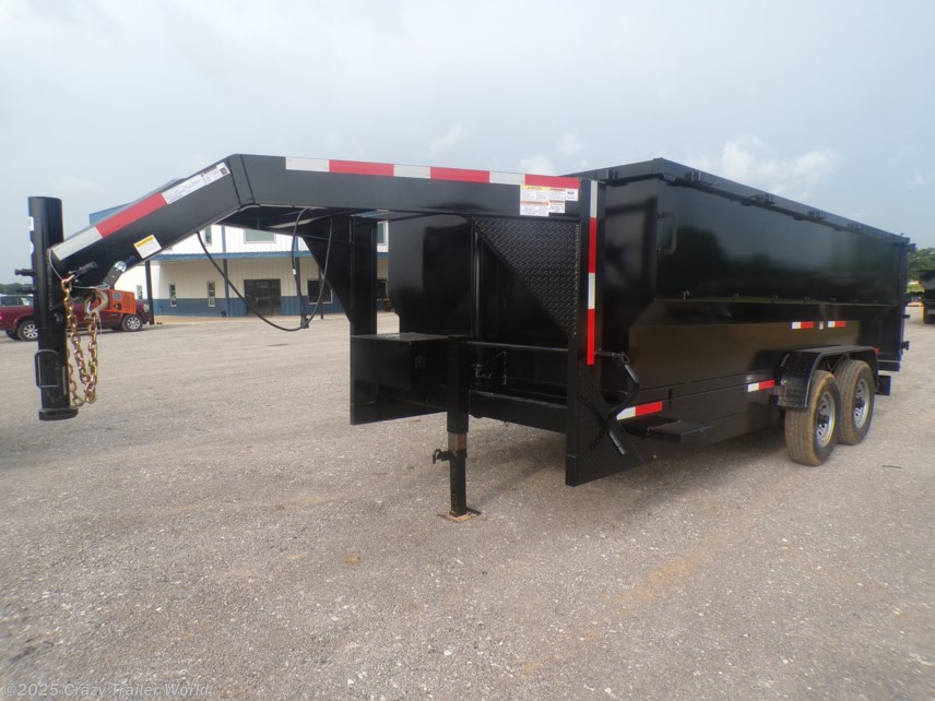 New 2025 Texas Pride 7X16X4 Gooseneck Dump Trailer 16K LB GVWR available in Whitesboro, Texas