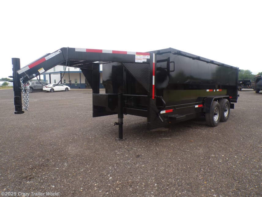 New 2025 Texas Pride 7X16X4 Gooseneck Dump Trailer 16K LB GVWR available in Whitesboro, Texas