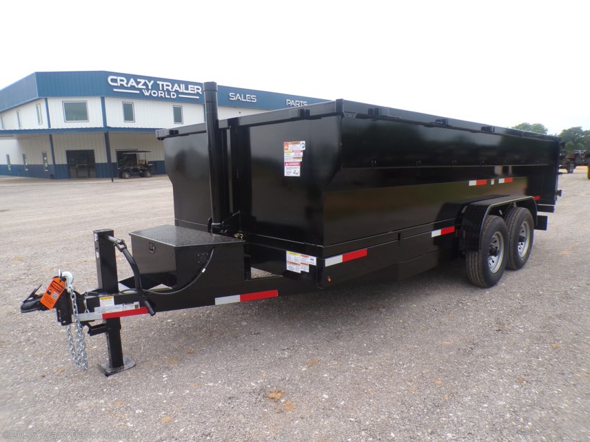 New 2025 Texas Pride 7X16X3 Telescopic Dump Trailer 14K LB GVWR available in Whitesboro, Texas