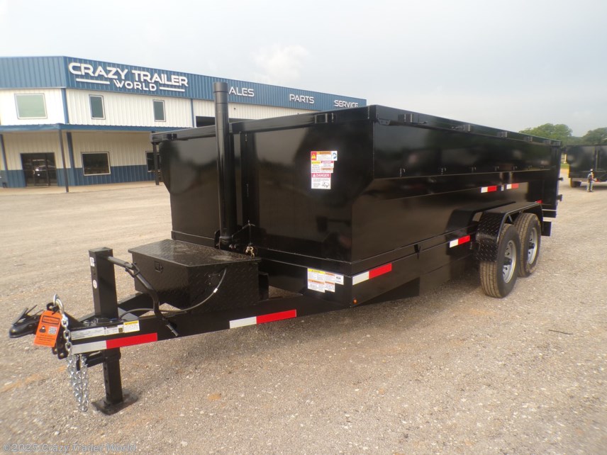 New 2025 Texas Pride 7X16X3 Telescopic Dump Trailer 14K LB GVWR available in Whitesboro, Texas