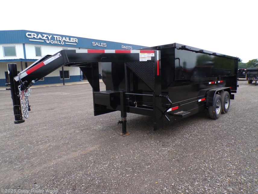 New 2025 Texas Pride 7X16X4 Telescopic Gooseneck Dump Trailer 14K LB available in Whitesboro, Texas