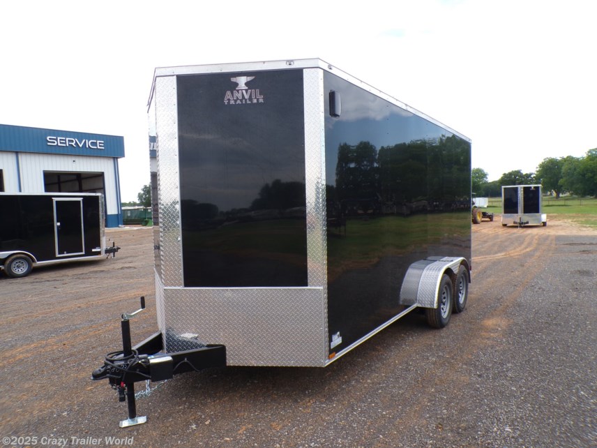 New 2025 Anvil 7x16 TA Enclosed Cargo Trailer 7K GVWR available in Whitesboro, Texas