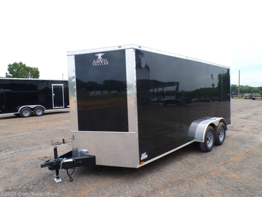 New 2025 Anvil 7x16 TA Enclosed Cargo Trailer 7K GVWR available in Whitesboro, Texas