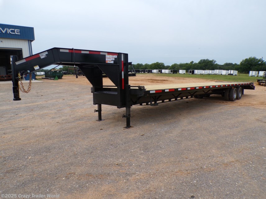 New 2025 Texas Pride 102X40 Deckover Flatbed Gooseneck Trailer 26K LB available in Whitesboro, Texas
