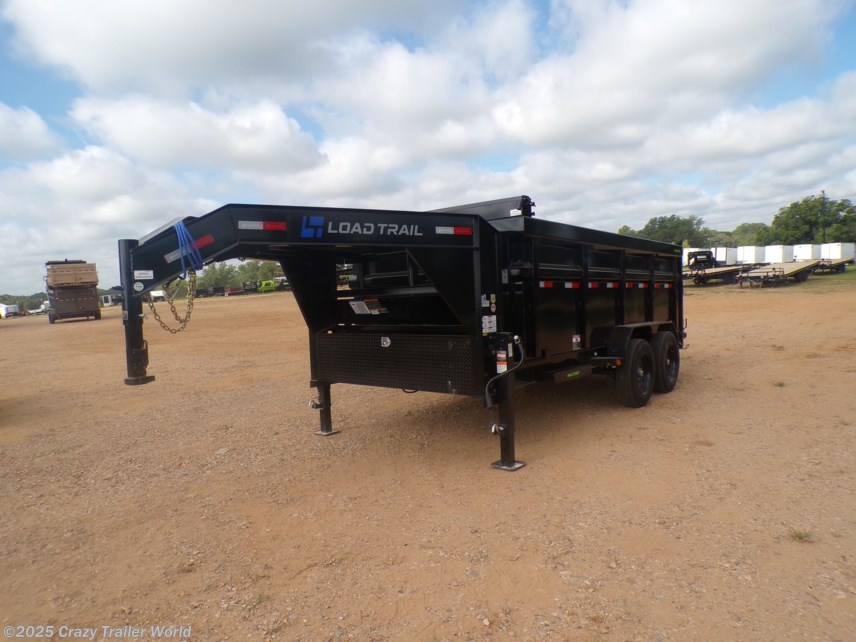 New 2025 Load Trail DG 83X14X4 Telescopic Gooseneck Dump Trailer 7GA 16K available in Whitesboro, Texas