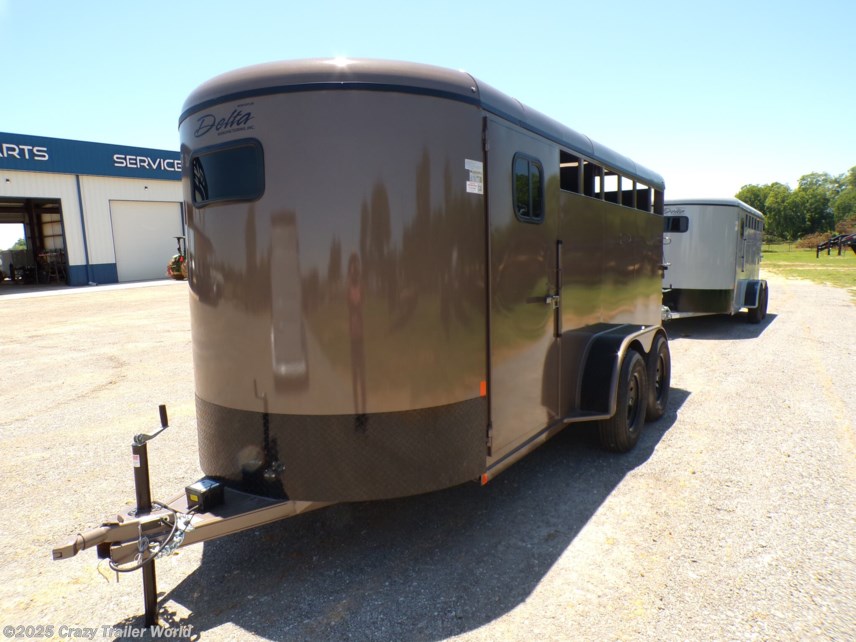 New 2025 Delta 600 Combo 16&apos; Horse Trailer available in Whitesboro, Texas