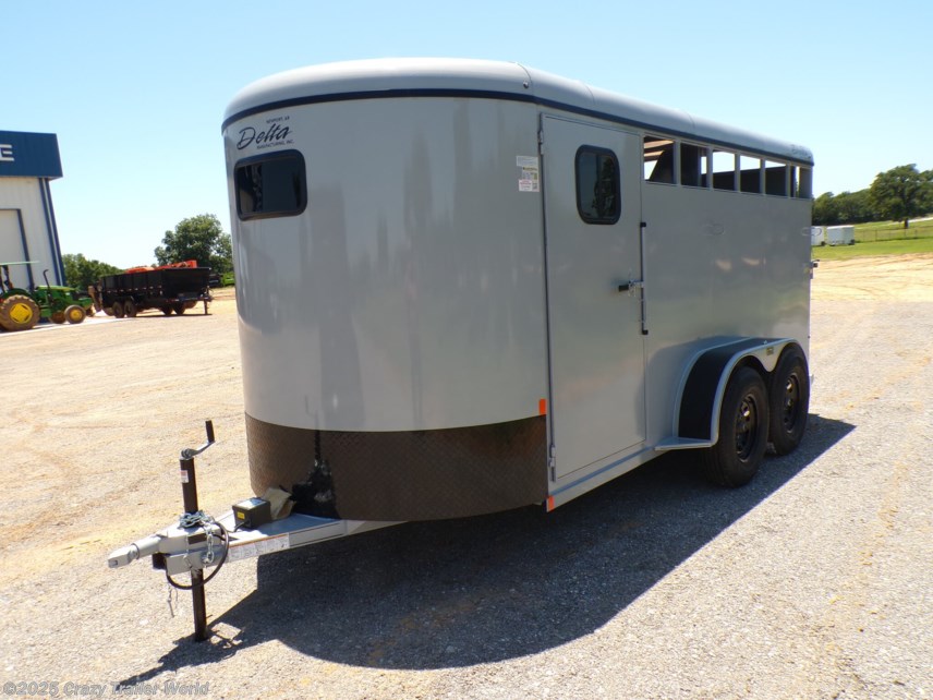 New 2025 Delta 600 Combo 16&apos; Horse Trailer available in Whitesboro, Texas
