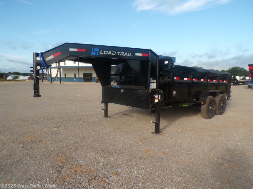 New 2025 Load Trail DG 83X14X3 Telescopic Gooseneck Dump Trailer 7GA 14K available in Whitesboro, Texas