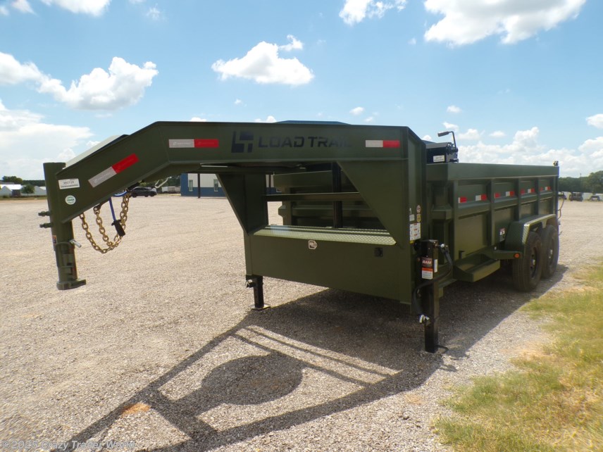 New 2025 Load Trail DG 83X14X3 Telescopic Gooseneck Dump Trailer 7GA 14K available in Whitesboro, Texas