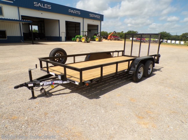 2025 Texas Bragg 16' Utility Trailer