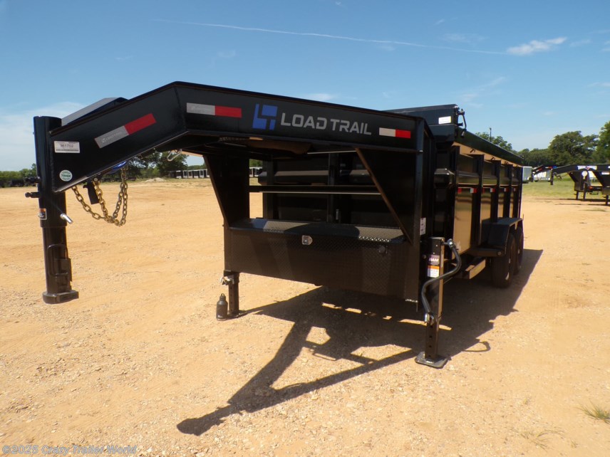 New 2026 Load Trail DG 83X16X4 Telescopic Gooseneck Dump Trailer 7GA 14K available in Whitesboro, Texas