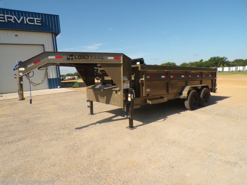 New 2026 Load Trail DG 83X16X3 Telescopic Gooseneck Dump Trailer 7GA 16K available in Whitesboro, Texas