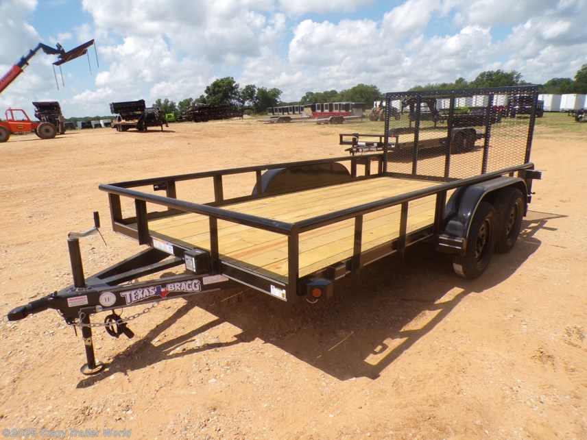 New 2025 Texas Bragg 83X14 PipeTop Utility Trailer available in Whitesboro, Texas