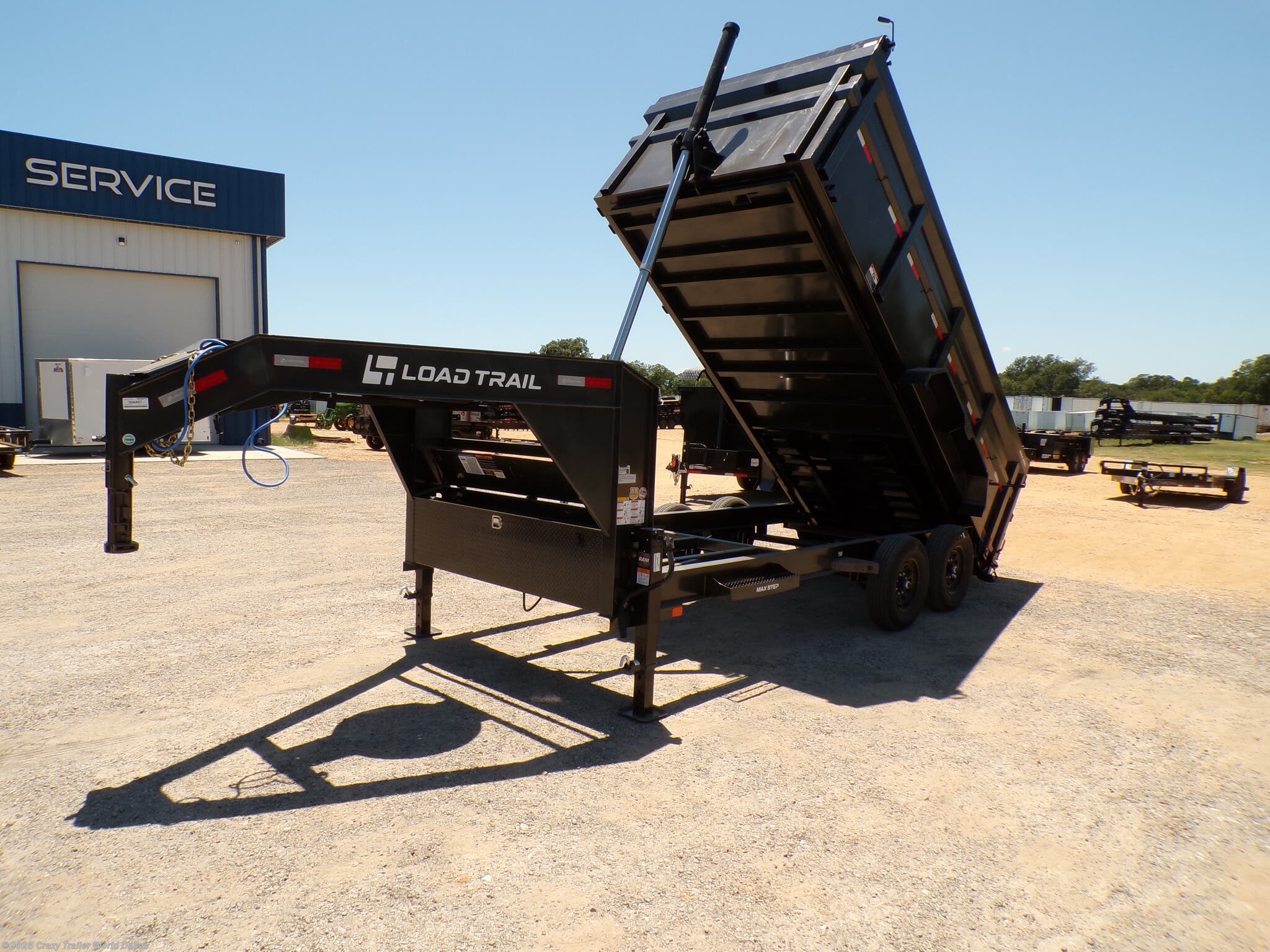 DAMNGOOD　D.G.F 2026 Load Trail DG 83x16x4 Telescopic Gooseneck Dump Trailer