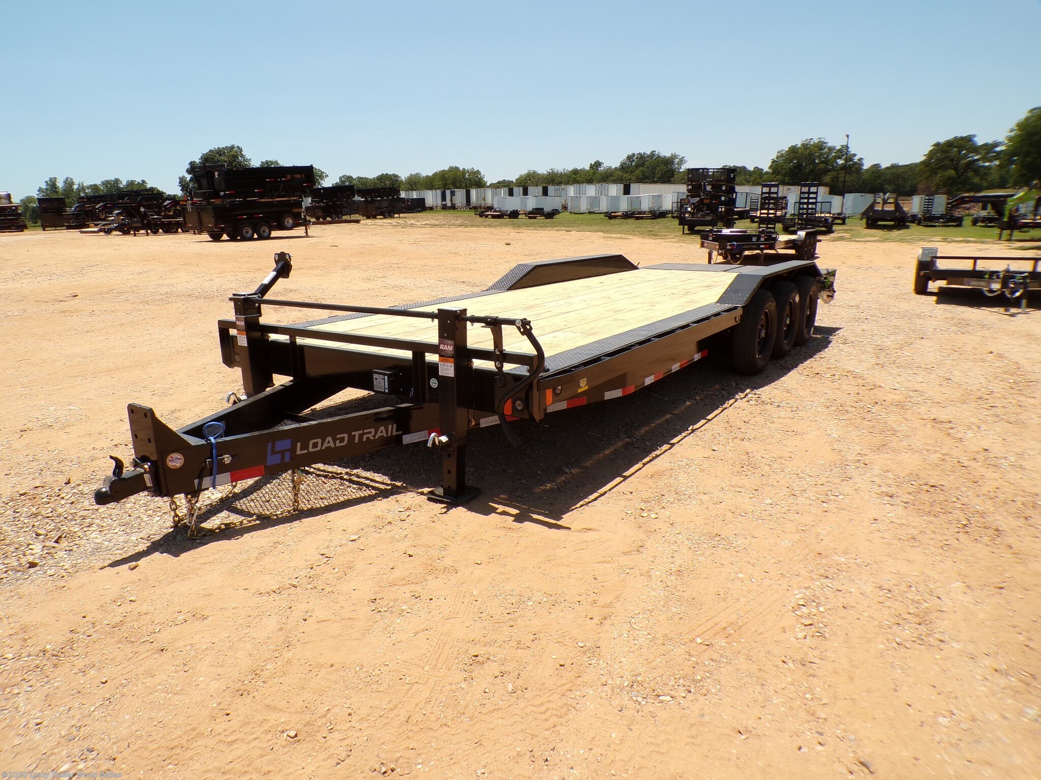 2026 Load Trail CH 102X24 Triple Axle Equipment Trailer 21K