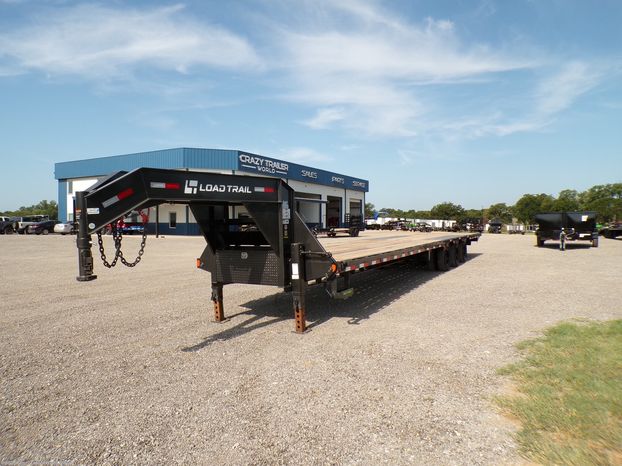 2025 Load Trail GP 102X40 Deckover Flatbed Gooseneck Trailer 30K LB