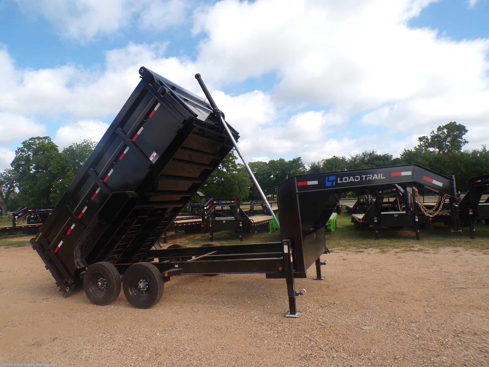 DAMNGOOD　D.G.F Doolittle Master Dump Gooseneck Dump Trailer For Sale