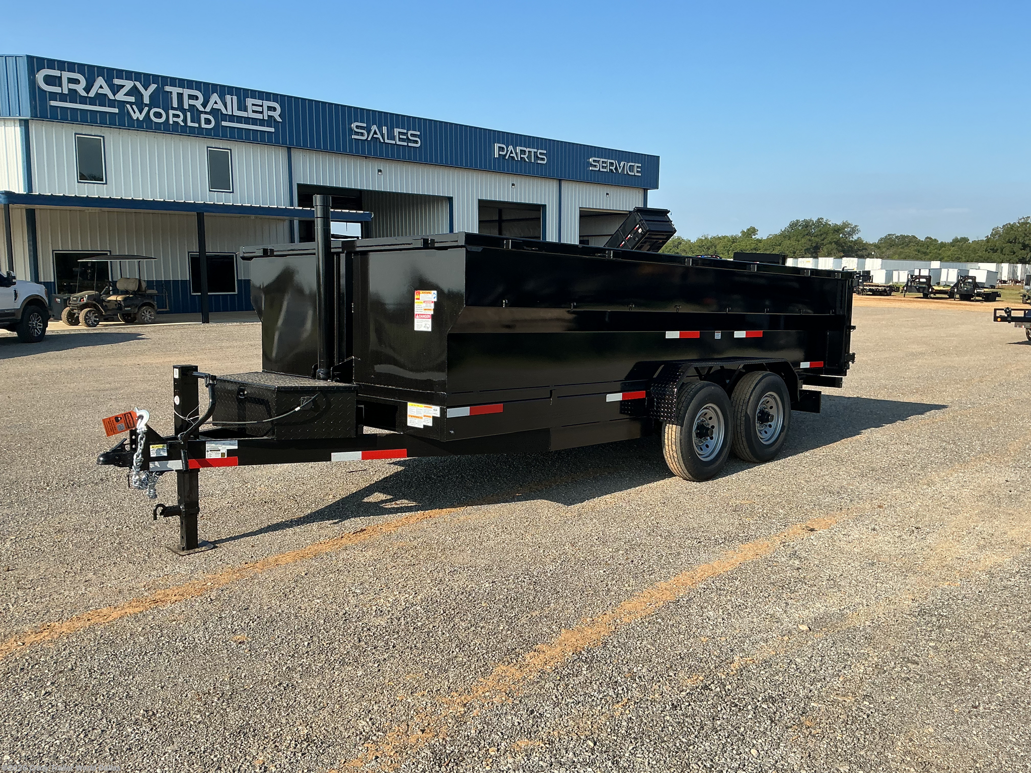 2025 Texas Pride 7X16X3 Telescopic Dump Trailer 14K LB GVWR