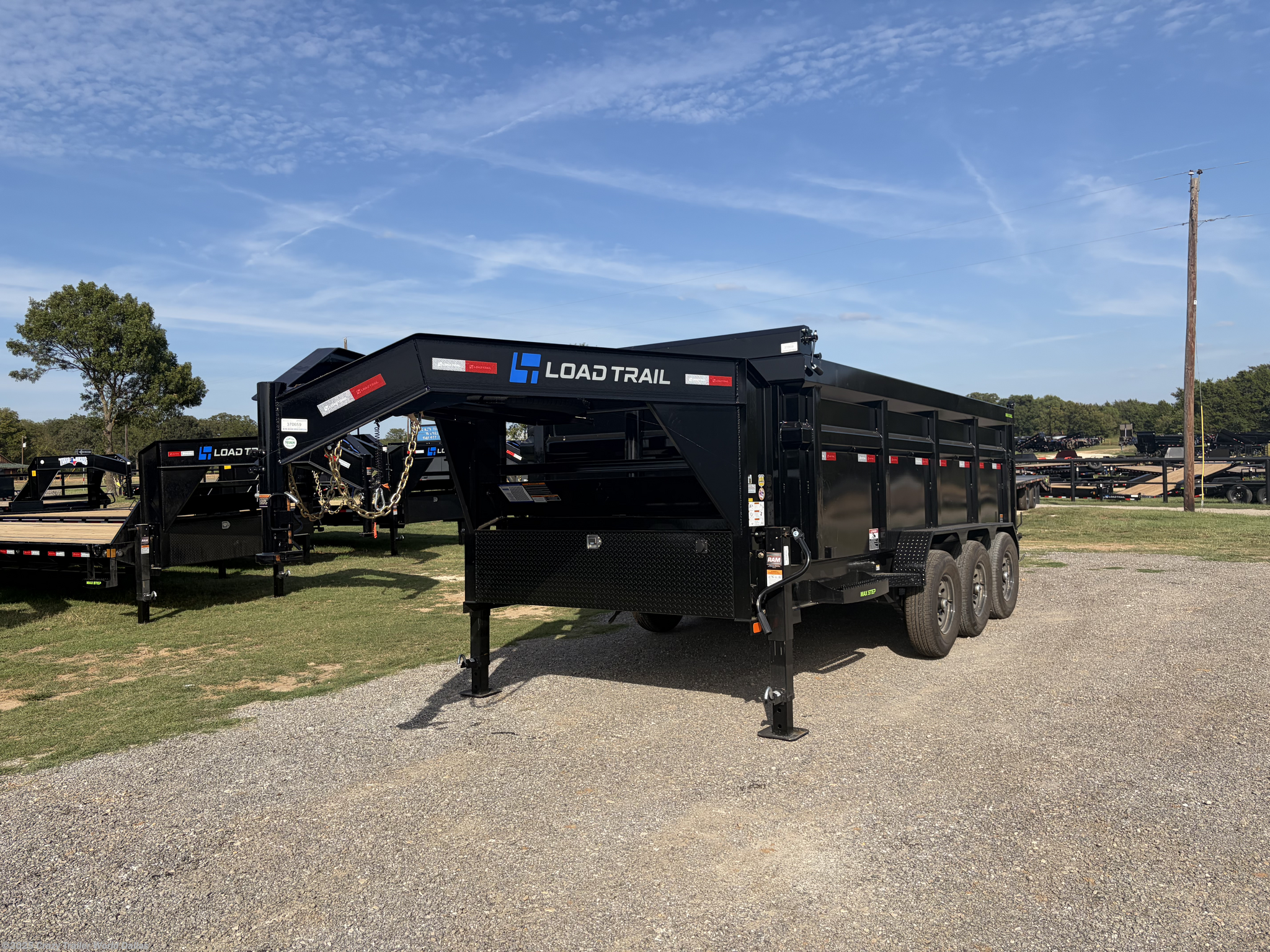 DAMNGOOD　D.G.F Doolittle Master Dump Gooseneck Dump Trailer For Sale