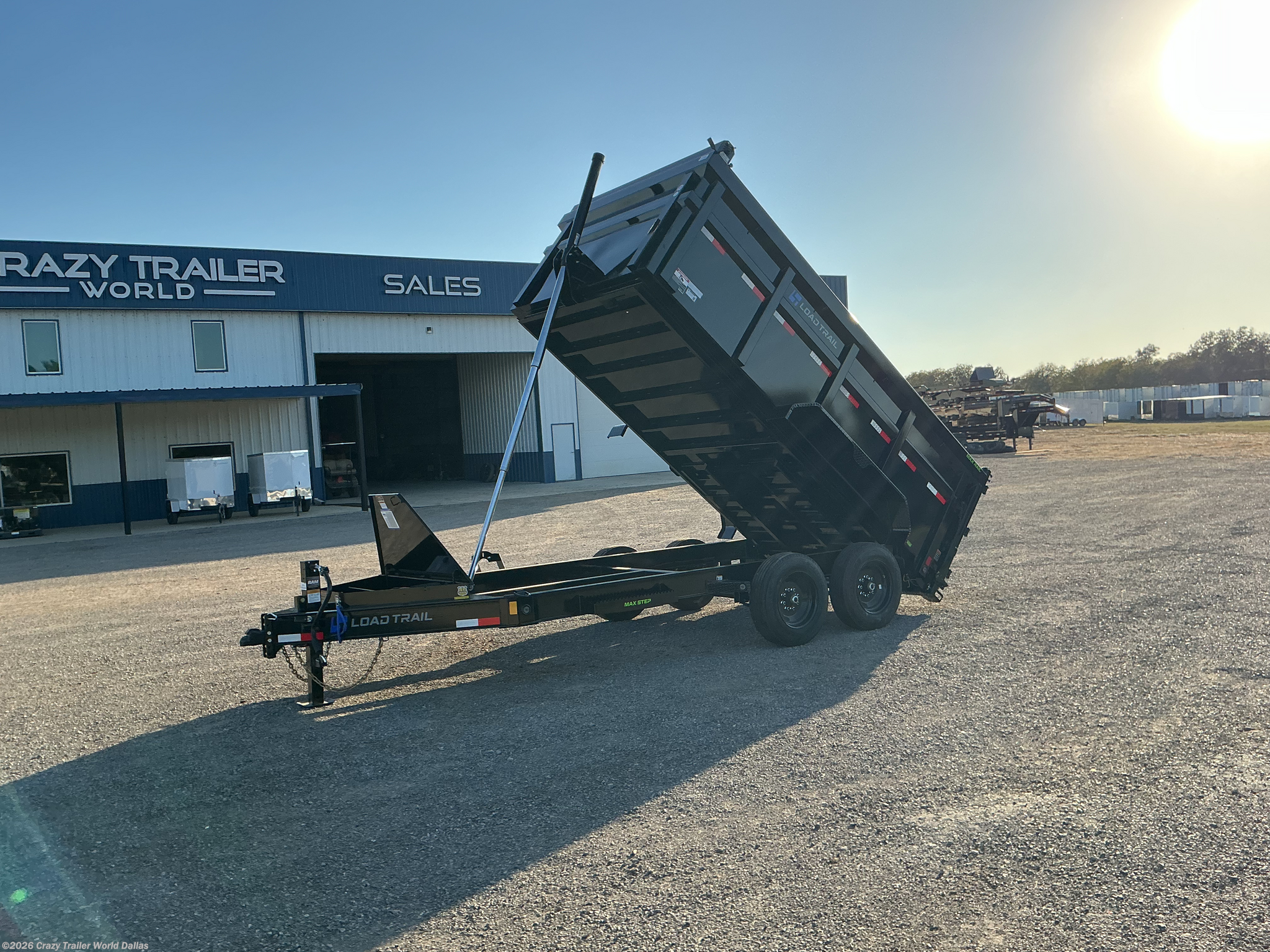 2026 Load Trail DL 83X14X4 Telescopic Dump Trailer 7GA 16K