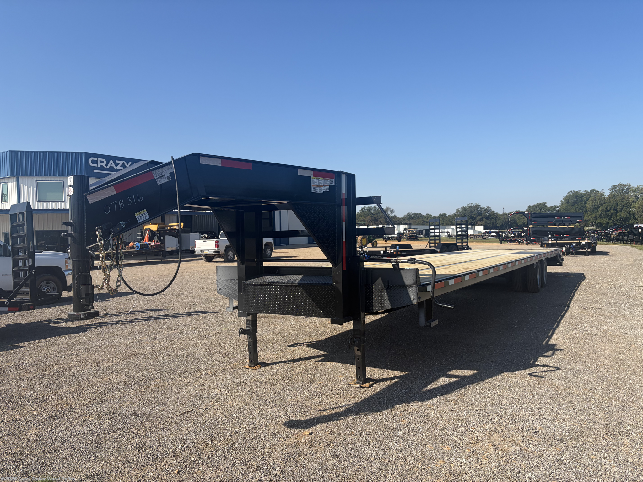 2025 Texas Pride 102X40 Deckover Flatbed Gooseneck Trailer