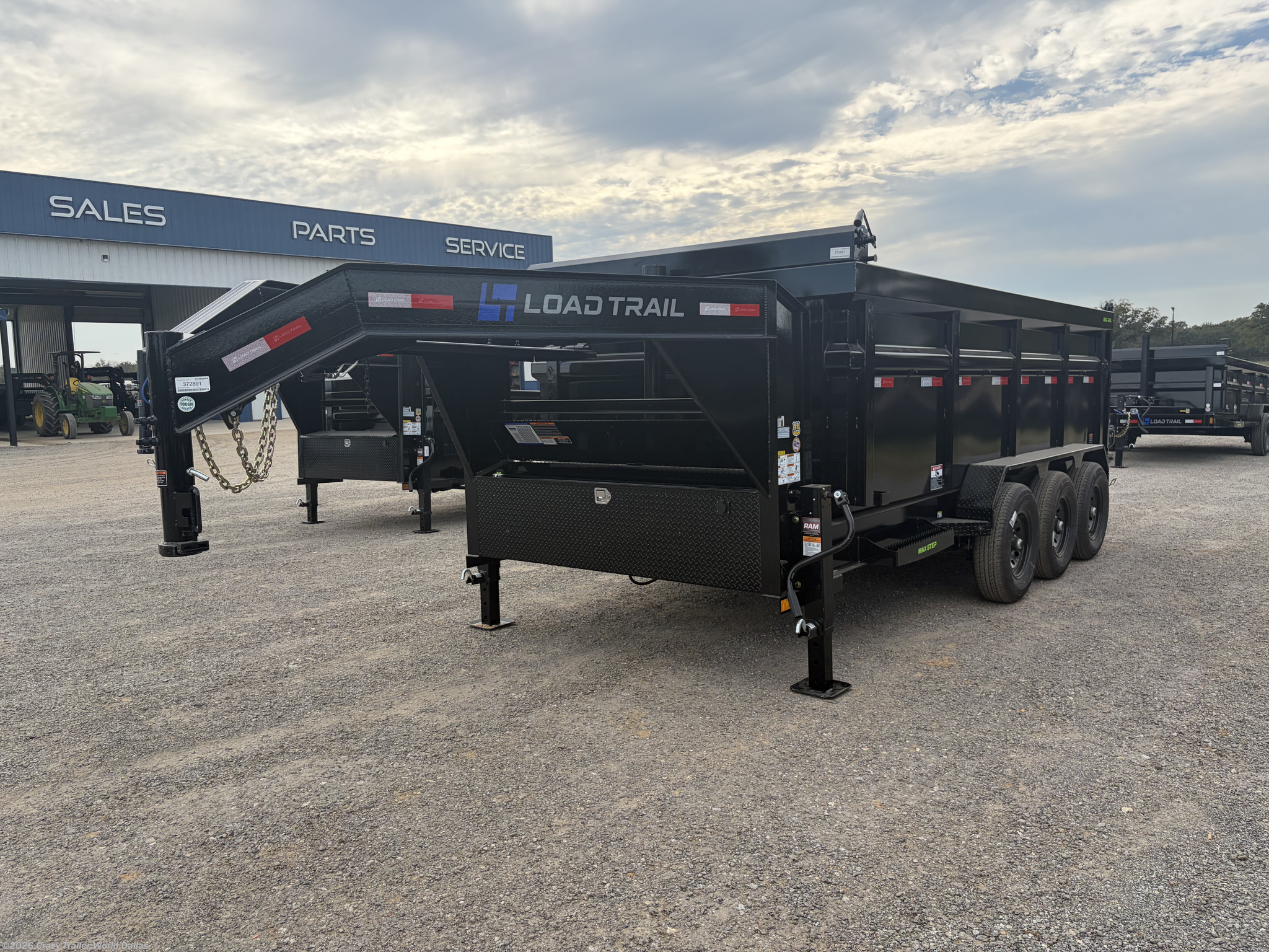 2026 Load Trail DG 83X16X4 Telescopic Gooseneck Dump Trailer 7GA 21K