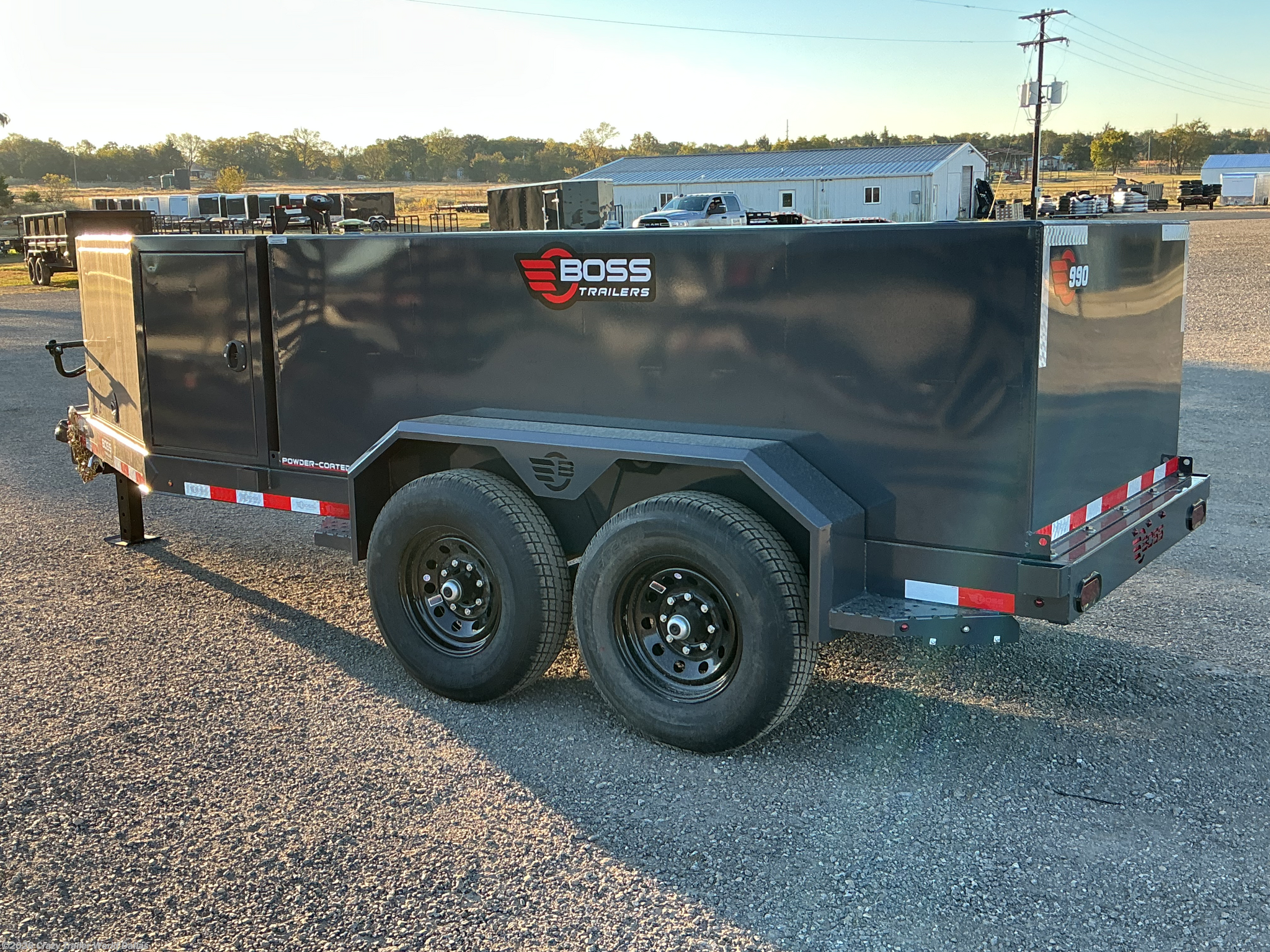 2026 Boss Trailers FT990072 990 Gallon Diesel Fuel Tank Farm Use Only