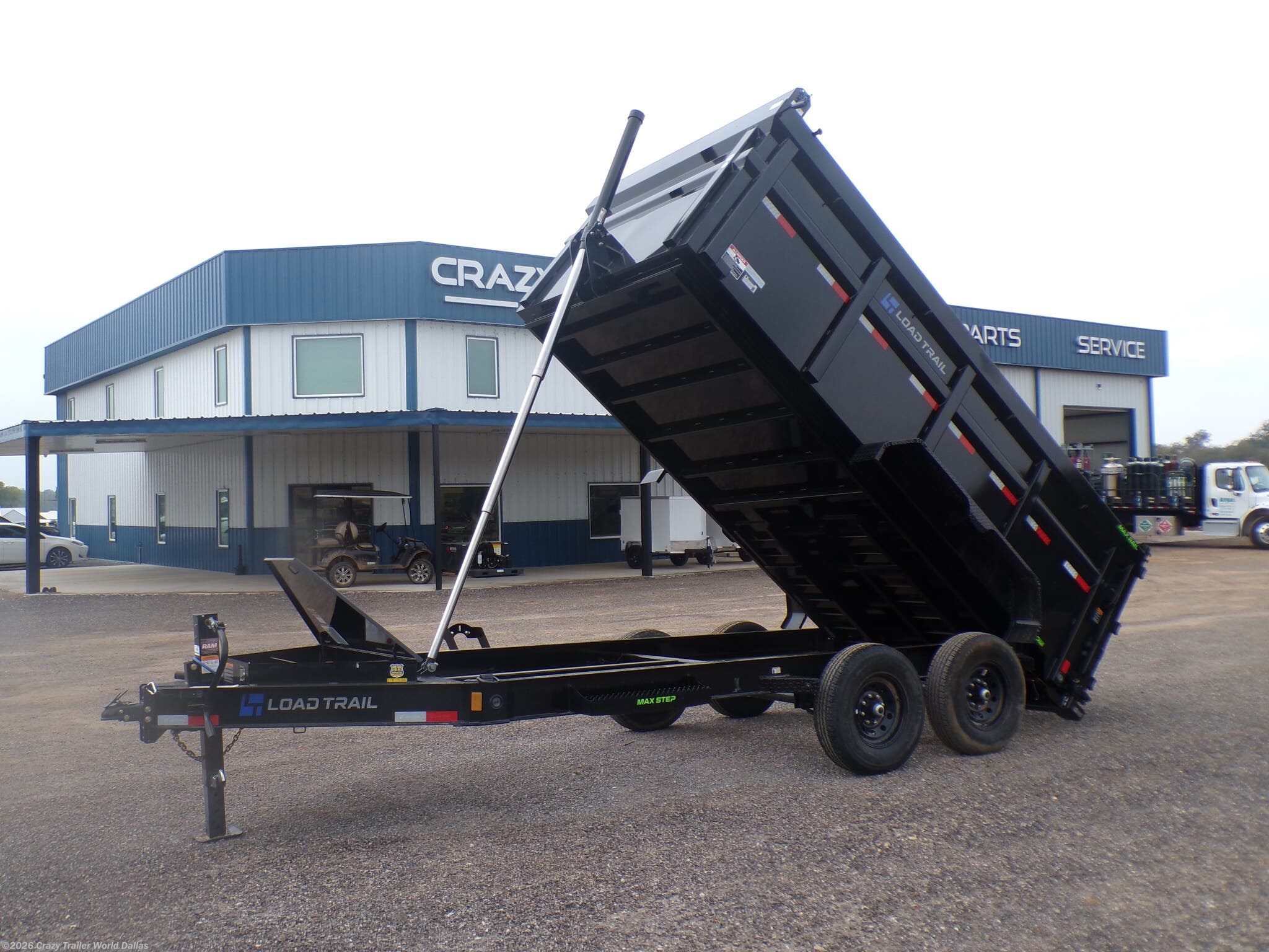 2026 Load Trail DL 83X14X4 Telescopic Dump Trailer 7GA 14K