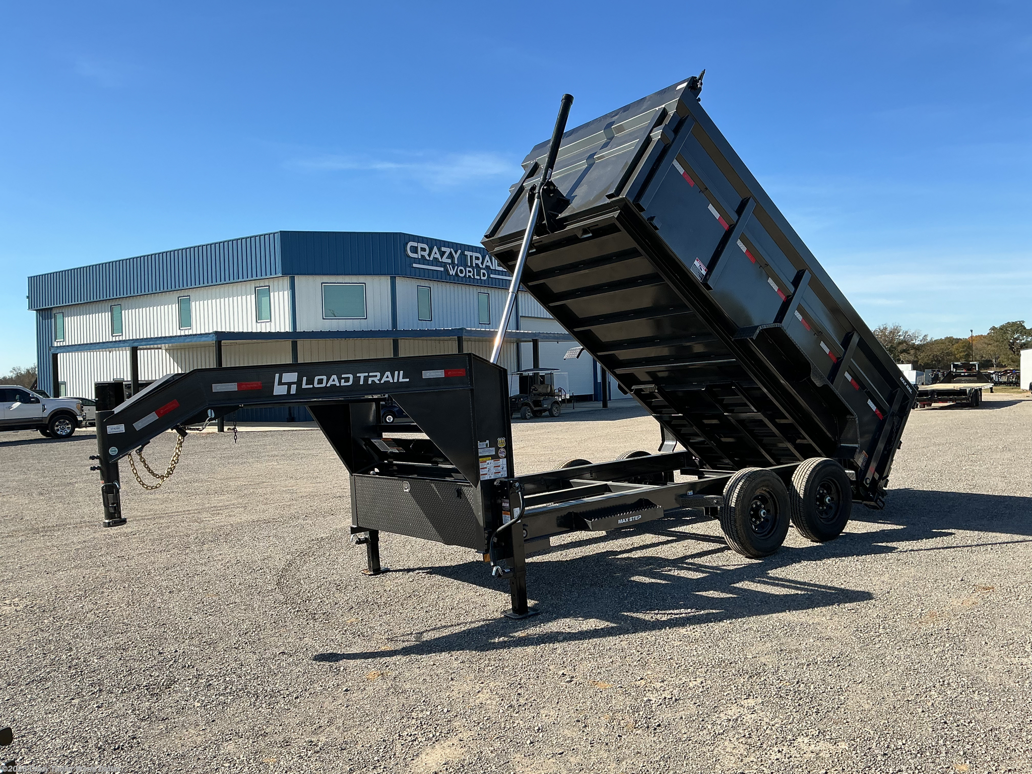 2026 Load Trail DG 83X14X4 Telescopic Gooseneck Dump Trailer 7GA 14K