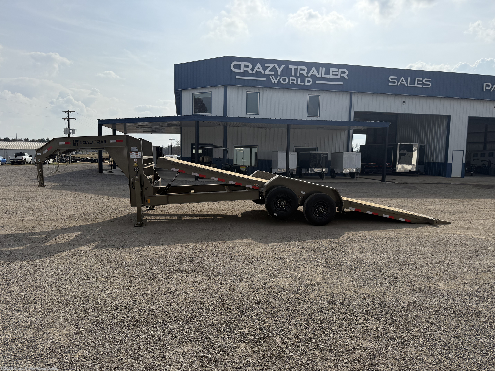 2026 Load Trail TG 83X24 Gooseneck Rapid Loader Tilt Trailer 14K
