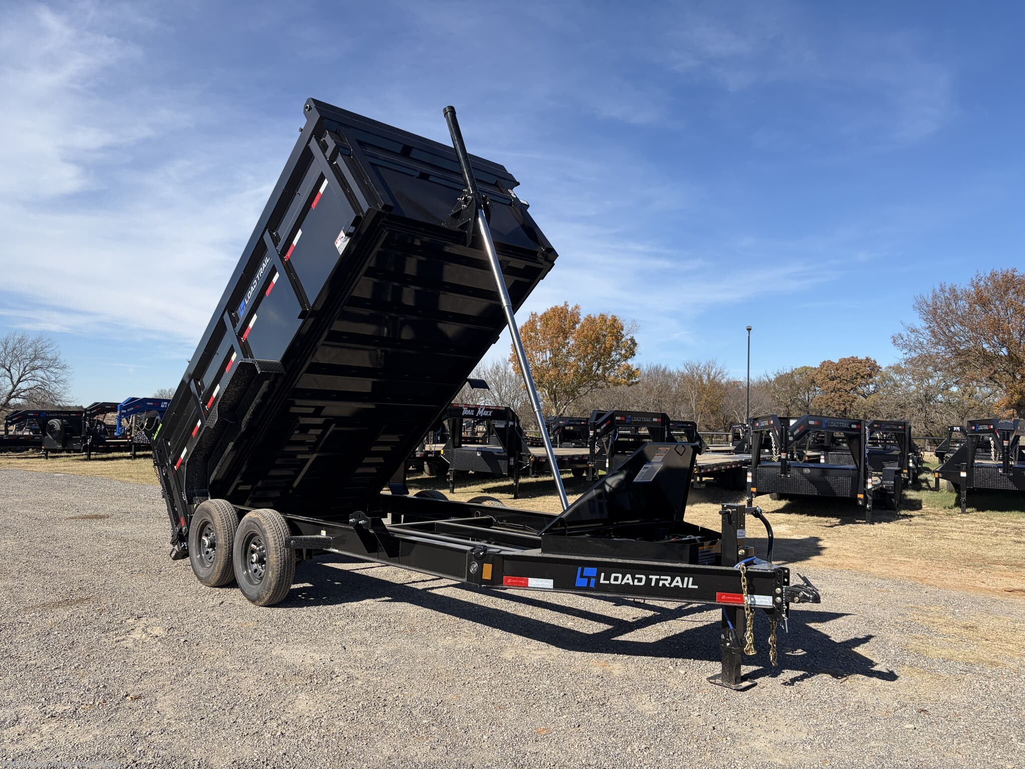 2026 Load Trail DL 83X14X4 Telescopic Dump Trailer 7GA 14K