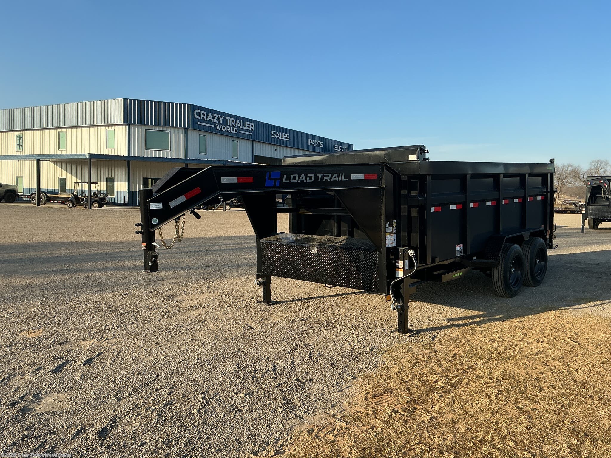 2026 Load Trail DG 83X14X4 Telescopic Gooseneck Dump Trailer 7GA 16K