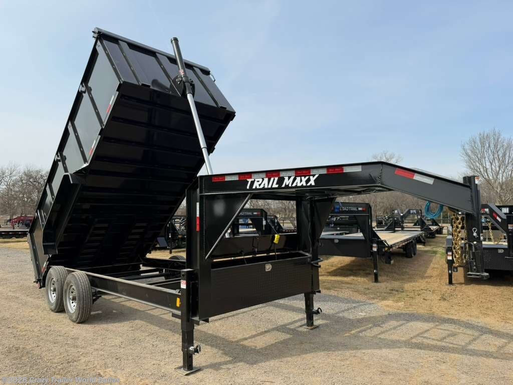 2026 Trailmaxx 83X16X4 Telescopic Gooseneck Dump Trailer 14K LB