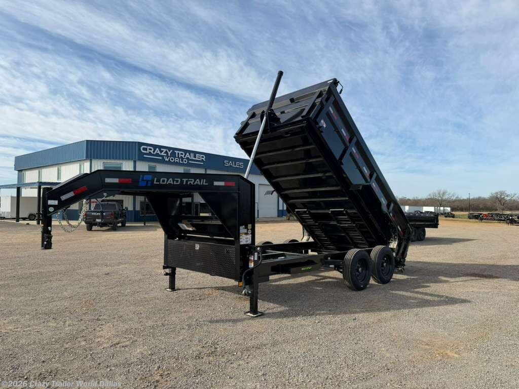 2026 Load Trail DG 83X14X3 Telescopic Gooseneck Dump Trailer 7GA 16K