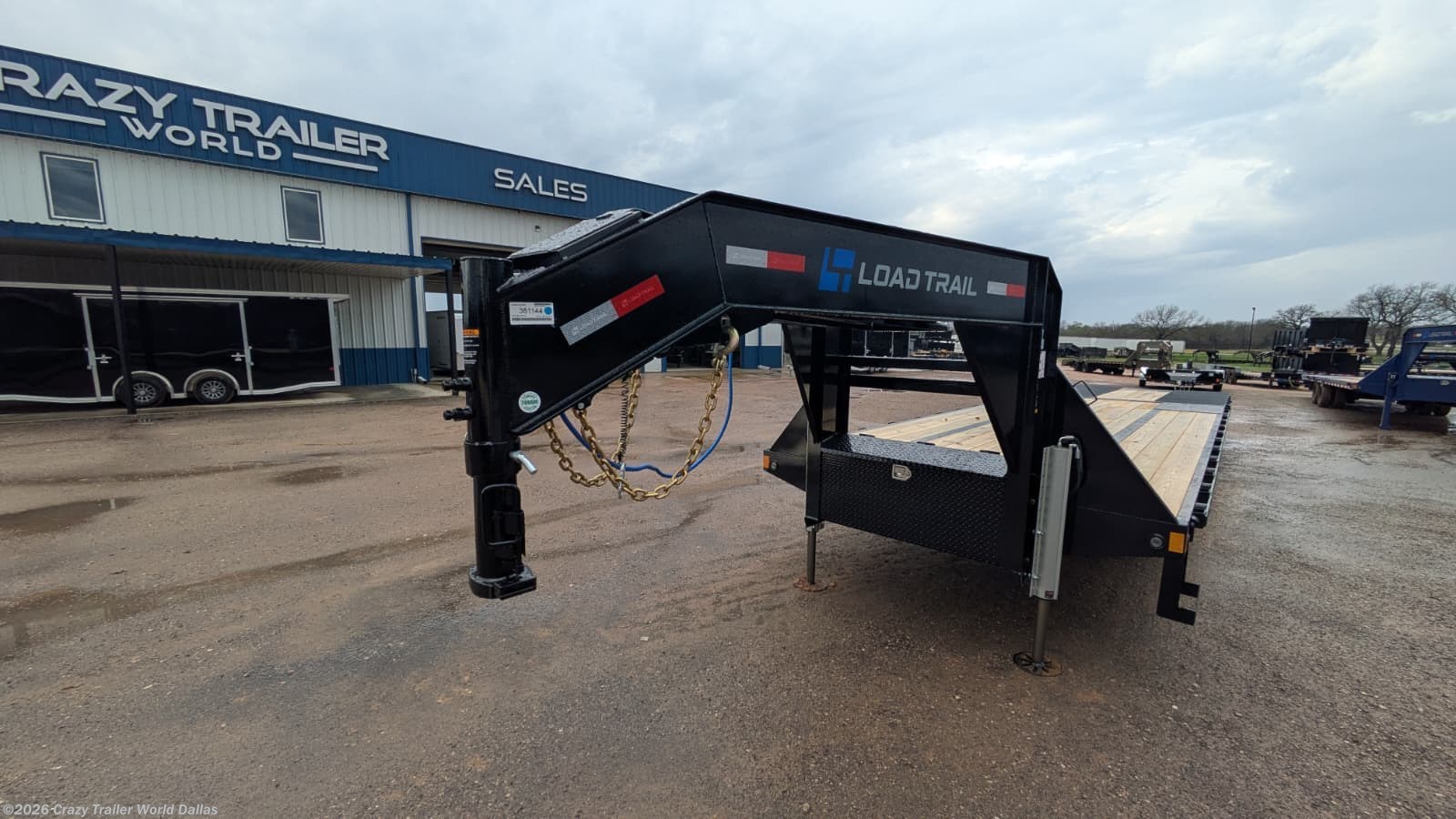 GW SALE 5/6迄10%オフ トロレアイト　羽根付きロングイ 2026 Load Trail GL 102X36 Hydraulic Dovetail Gooseneck Trailer 25900