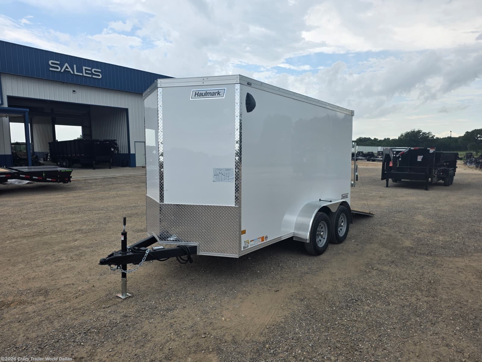 2027 Haulmark 6X12 Tandem Enclosed Cargo Trailer Transport
